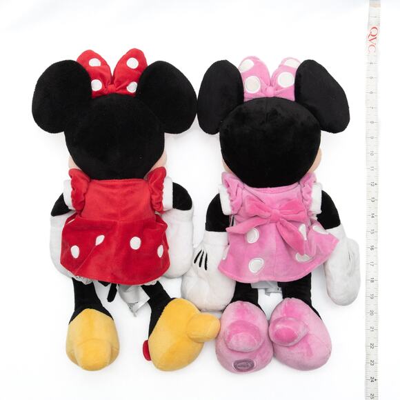 5 Disney Store Mickey Mouse Minnie Mouse Stitch Plush Stuffed Animals - Picture 12 of 16